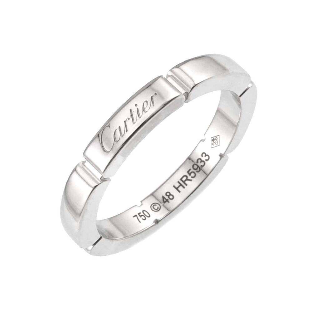 CARTIER 18k Silver Ring #48